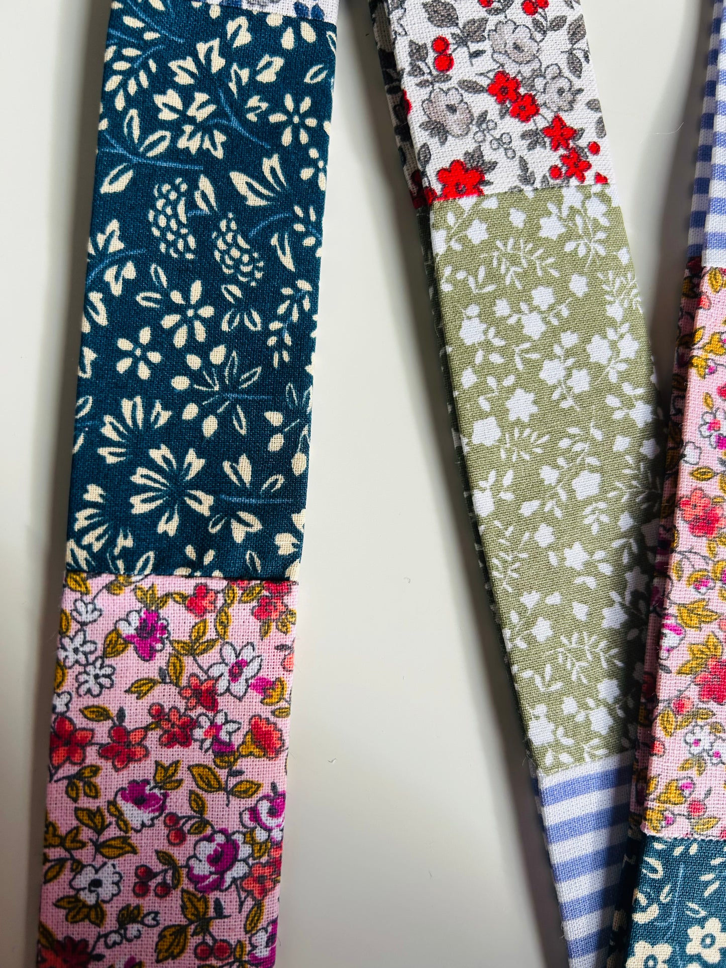 Tote bag fait main motif patchwork – création textile artisanale France